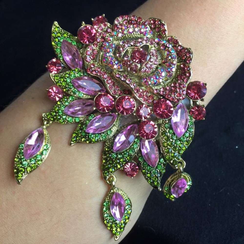 Silver spoon bracelet